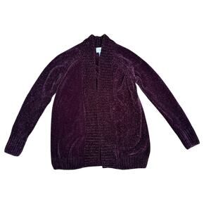 Old Navy Girls M 8 Chenille Knit Open Front Cardigan